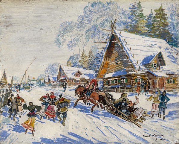 Russian Winter by Constantin Korovin